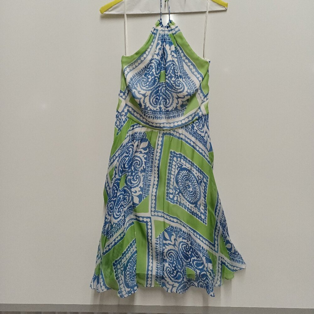 Women's Vineyard Vines Silk Halter Top Dress Size 00